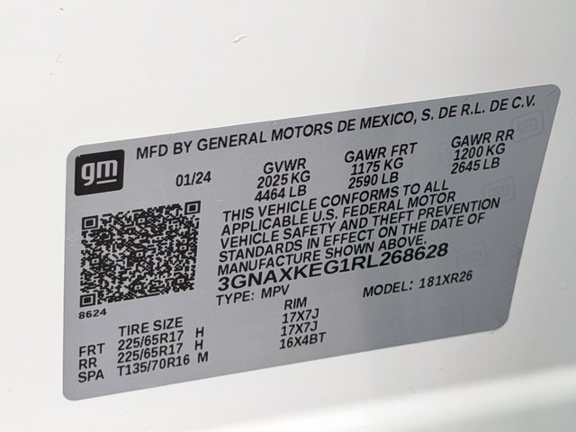 Certified 2024 Chevrolet Equinox LT FWD image 20