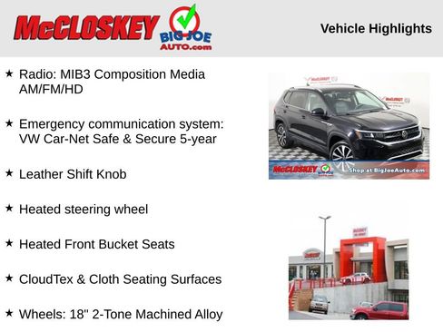 Used 2024 Volkswagen Taos SE image 2