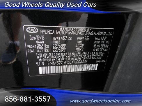 Used 2019 Hyundai Santa Fe SE AWD/4WD image 23