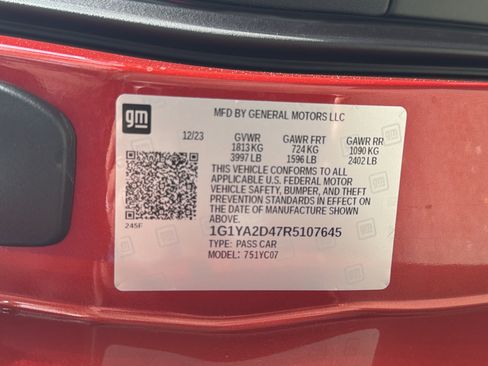 Used 2024 Chevrolet Corvette Stingray Coupe w/ 1LT image 23