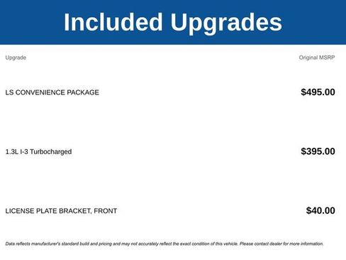 New 2026 Chevrolet TrailBlazer LS w/ LS Convenience Package FWD image 5