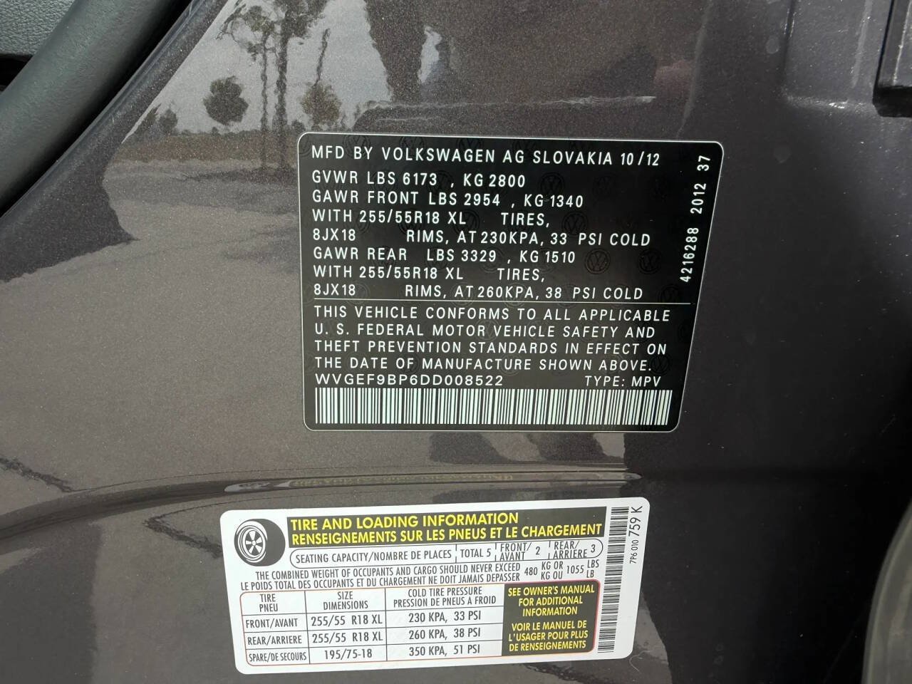 Used 2013 Volkswagen Touareg VR6 AWD/4WD image 30
