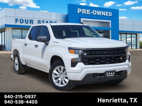 Used 2024 Chevrolet Silverado 1500 Custom AWD/4WD image 1