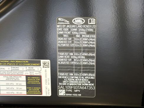 New 2026 Land Rover Range Rover Sport SV AWD/4WD image 42