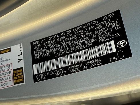 New 2026 Toyota Prius XSE Premium (Natl) image 22