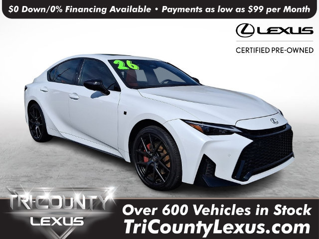 Certified 2026 Lexus IS 350 F Sport w/ Technology Package AWD/4WD image 1