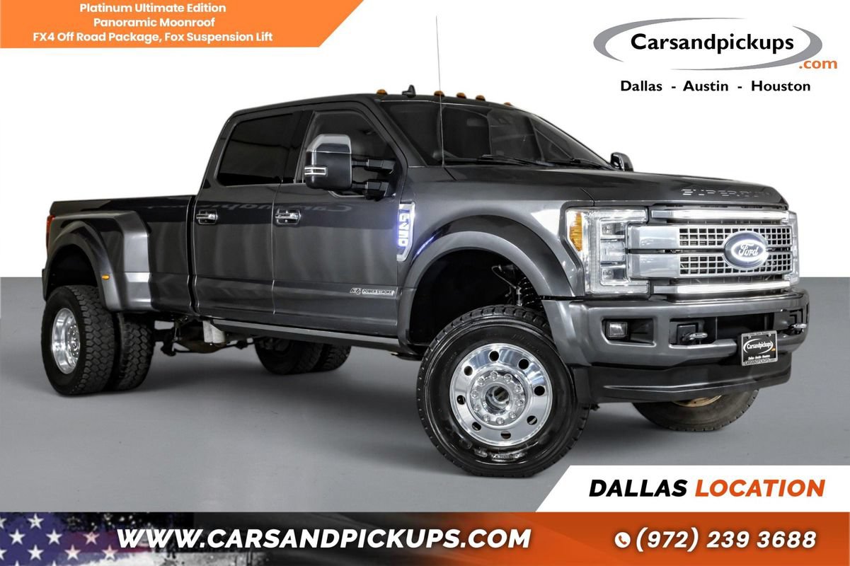 Used 2019 Ford F450 Platinum w/ Platinum Ultimate Package AWD/4WD image 1