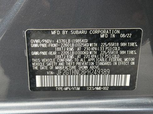 Certified 2023 Subaru Crosstrek 2.5i Limited AWD/4WD image 53