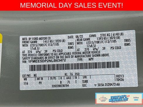 Certified 2022 Ford Bronco Wildtrak AWD/4WD image 32