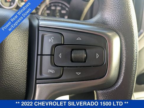 Certified 2022 Chevrolet Silverado 1500 Custom w/ LPO, Blackout Package image 20