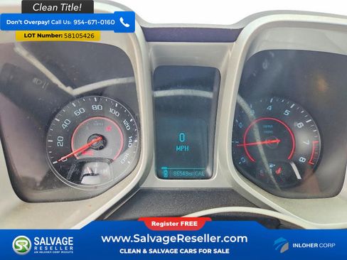 Used 2012 Chevrolet Camaro LS RWD image 12