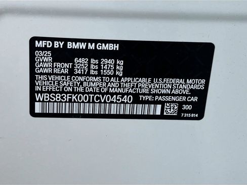 Used 2026 BMW M5 w/ Carbon Package AWD/4WD image 35