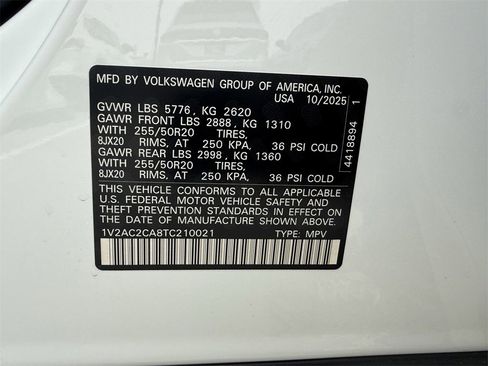 New 2026 Volkswagen Atlas Cross Sport SEL R-Line image 28