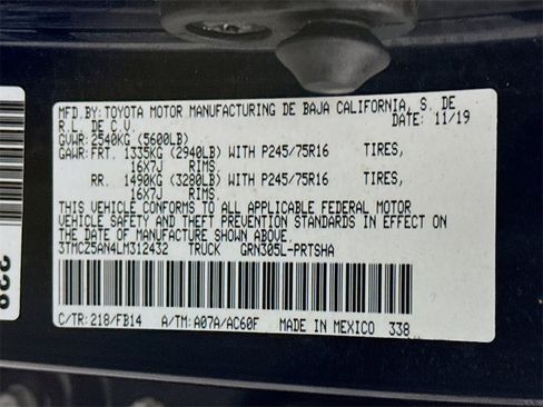 Certified 2020 Toyota Tacoma SR image 35