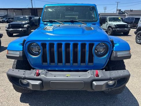Used 2022 Jeep Wrangler Unlimited Rubicon w/ Steel Bumper Group AWD/4WD image 2