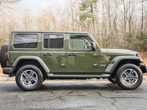 Used 2021 Jeep Wrangler Unlimited Sahara w/ LED Lighting Group image 7