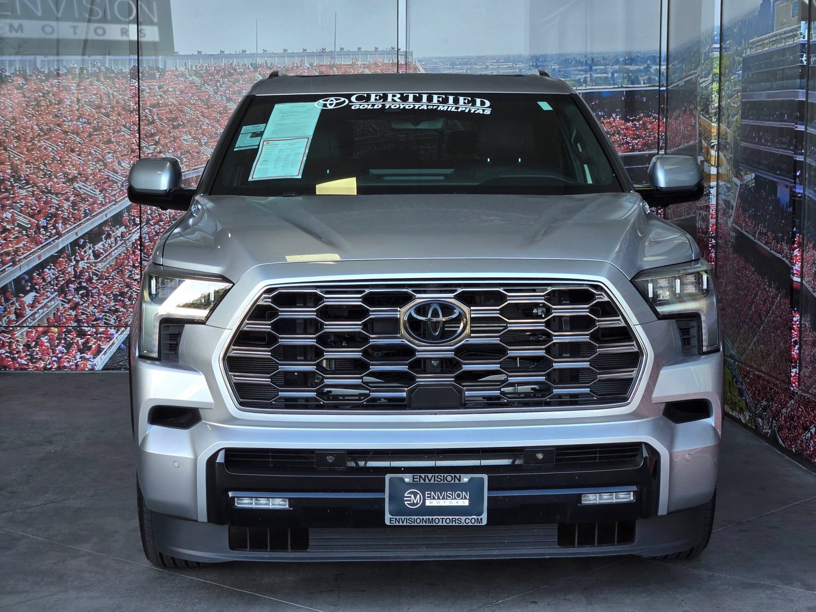 Certified 2026 Toyota Sequoia Platinum w/ Tow Technology Package AWD/4WD image 3