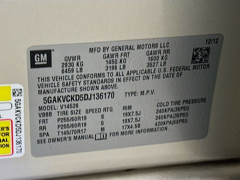 Used 2013 Buick Enclave Leather w/ Trailering Provision Package image 12