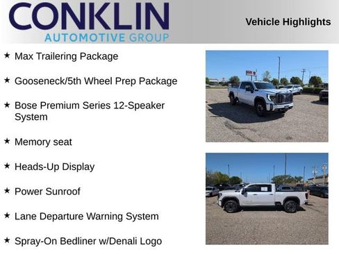 Used 2024 GMC Sierra 2500 Denali Ultimate w/ Max Trailering Package AWD/4WD image 2