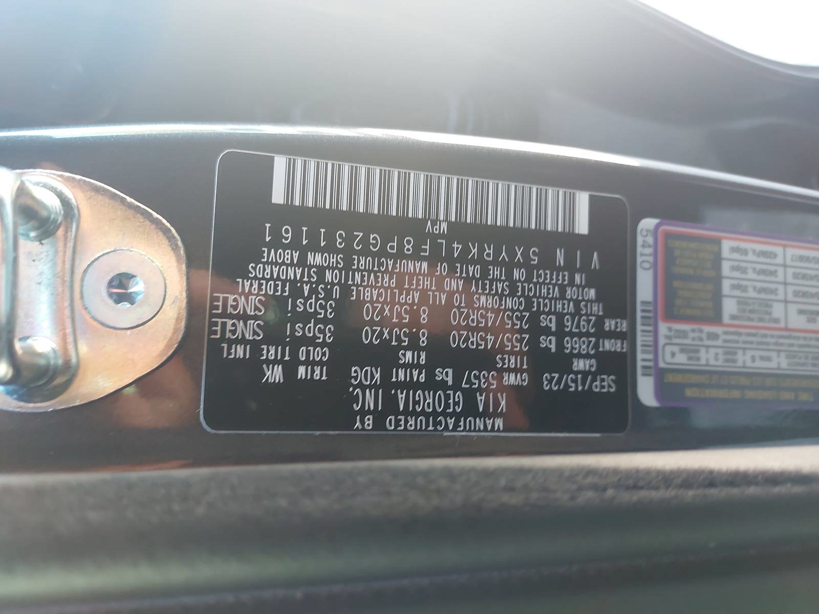 Used 2023 Kia Sorento SX FWD image 36