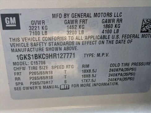 Used 2017 GMC Yukon SLT RWD image 23