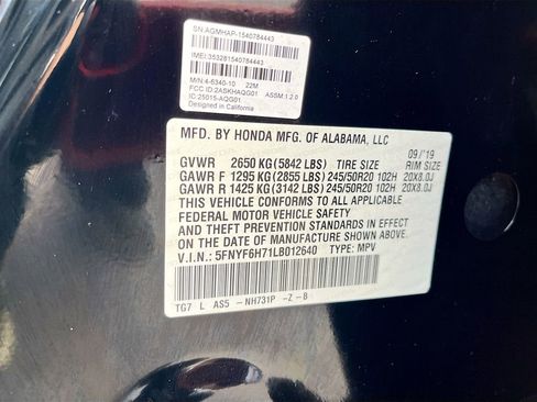 Used 2020 Honda Pilot Black Edition image 33