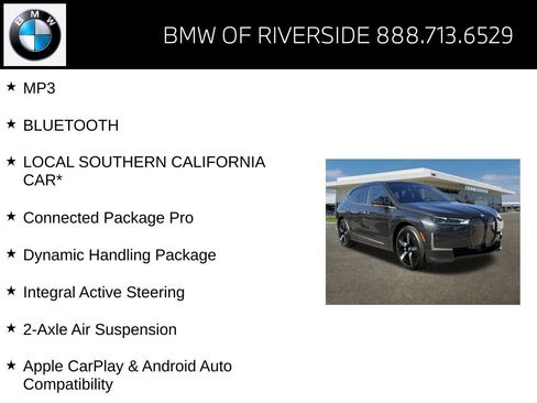 Certified 2022 BMW iX xDrive50 w/ Dynamic Handling Package image 15