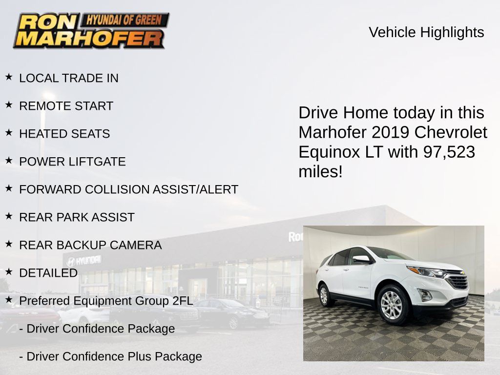 Used 2019 Chevrolet Equinox LT w/ Driver Convenience Package FWD image 15