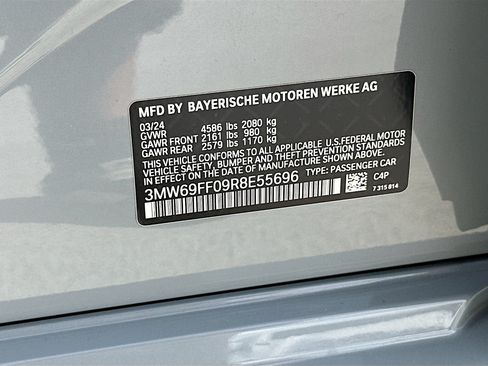 Used 2024 BMW 330i Sedan w/ M Sport Package RWD image 34