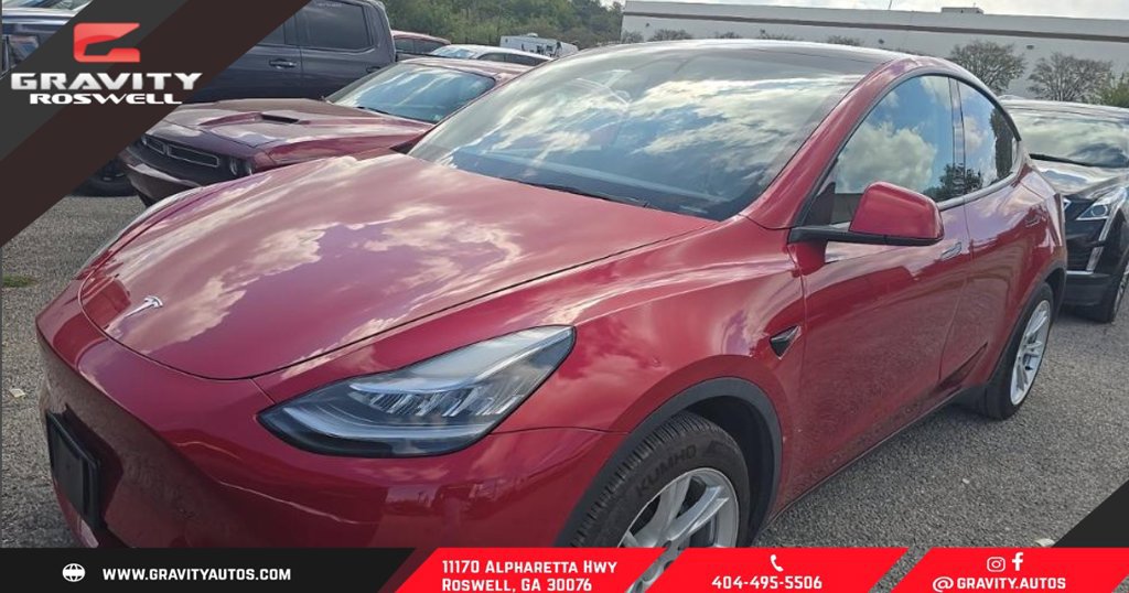 Used 2021 Tesla Model Y Long Range AWD/4WD image 1