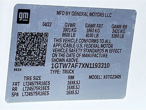 Used 2022 GMC Savana 2500 w/ Driver Convenience Package RWD image 28