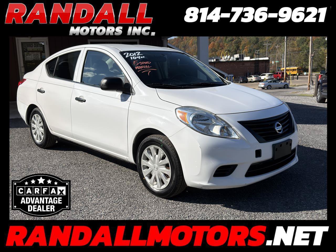 Used 2012 Nissan Versa S FWD image 1