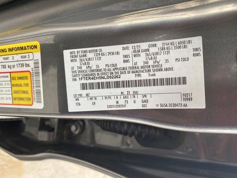 Certified 2022 Ford Ranger XLT w/ Equipment Group 301A Mid image 30