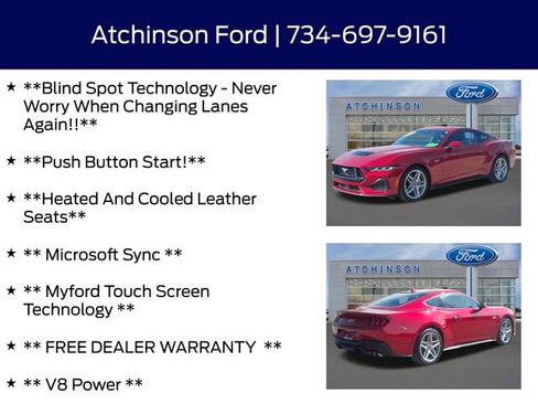 Certified 2024 Ford Mustang GT Premium RWD image 9