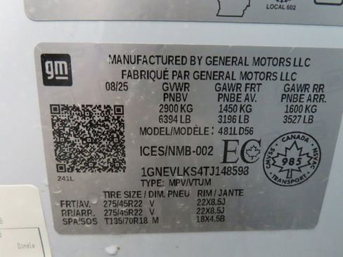 Used 2026 Chevrolet Traverse RS AWD/4WD image 69
