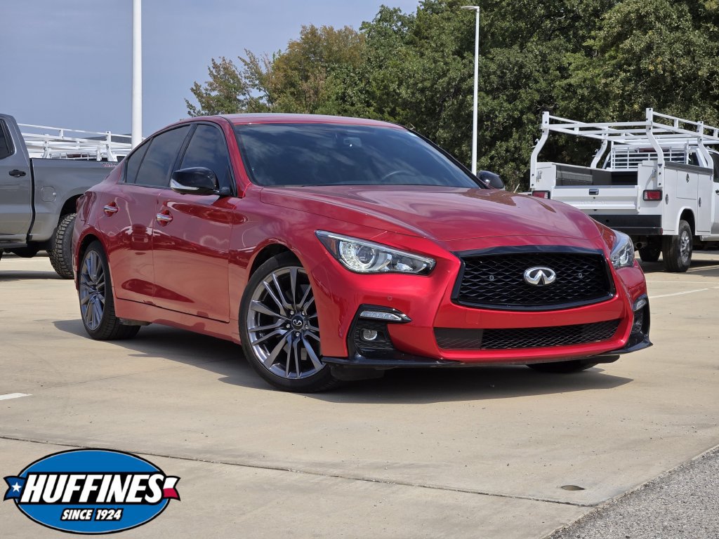 Used 2024 INFINITI Q50 Red Sport 400 RWD image 1