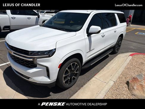 Used 2022 Chevrolet Suburban LS w/ Driver Alert Package RWD image 1