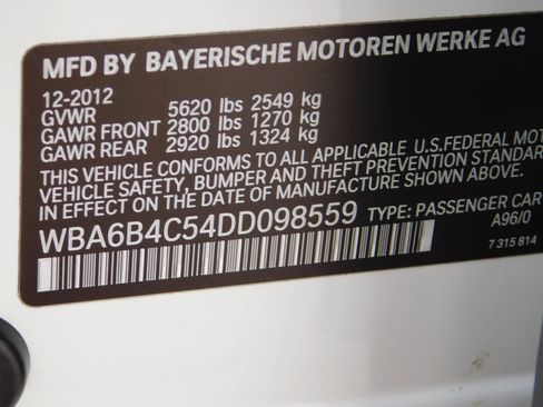 Used 2013 BMW 650i Gran Coupe xDrive AWD/4WD image 31