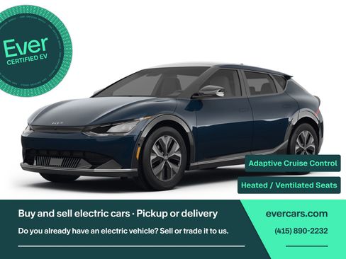 Used 2023 Kia EV6 Wind w/ Wind Technology Package RWD image 1