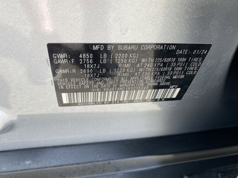 Certified 2024 Subaru Outback Limited AWD/4WD image 27