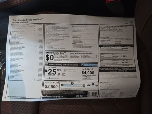 Used 2026 BMW X5 sDrive40i w/ Premium Package RWD image 21