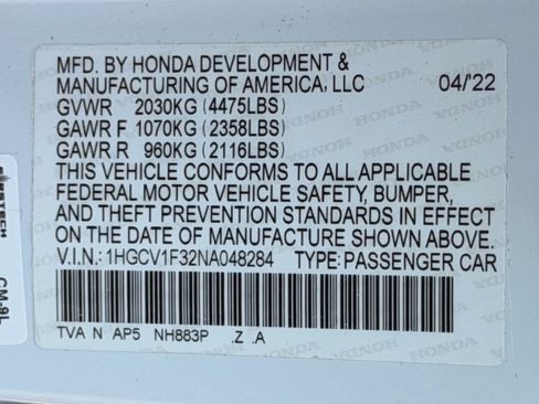 Used 2022 Honda Accord Sport image 30