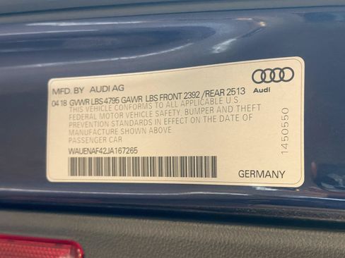 Used 2018 Audi A4 2.0T Premium Plus w/ Premium Plus Package AWD/4WD image 12