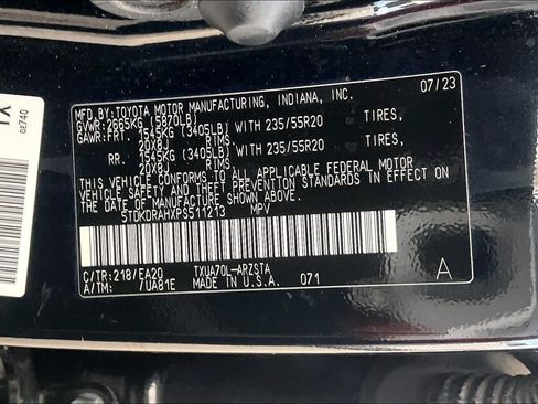 Used 2023 Toyota Highlander XSE FWD image 35