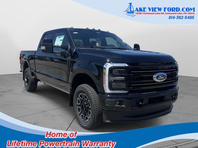 New 2025 Ford F350 Platinum w/ FX4 Off-Road Package
