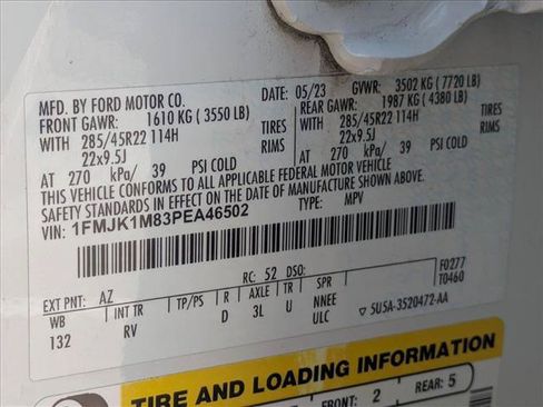 Used 2023 Ford Expedition Max Platinum AWD/4WD image 25