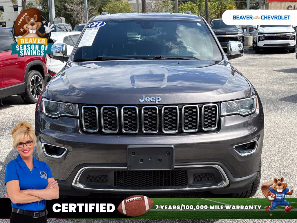 Used 2021 Jeep Grand Cherokee Limited w/ Trailer Tow Group IV AWD/4WD image 3