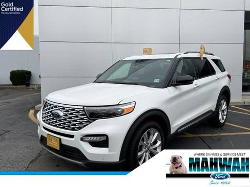 Certified 2023 Ford Explorer Platinum w/ Technology Package AWD/4WD image 1