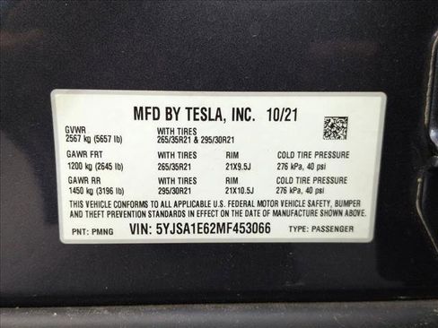 Used 2021 Tesla Model S Plaid AWD/4WD image 24