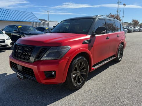 Used 2018 Nissan Armada Platinum w/ Captain Seat Package image 3